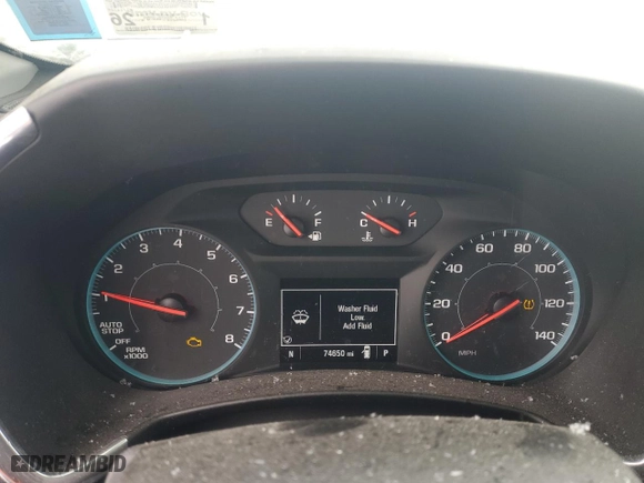 2019 Chevrolet Equinox LS with VIN 3GNAXSEV4KL236356, listed as a Copart auction lot 44034105 with 74,650 mi miles and Salvage Title. Bid and sale history available at carsss.com. Image 9.