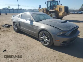 2013 Ford Mustang GT with VIN 1ZVBP8CF6D5230652, listed as a Copart auction lot 85567244 with 126,498 mi miles and Salvage Title. Bid and sale history available at carsss.com. Image 4.
