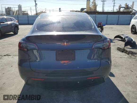 2023 Tesla Model Y Long Range with VIN 7SAYGDEE6PA032862, listed as a Copart auction lot 46542405 with 12,181 mi miles and Salvage Title. Bid and sale history available at DreamBid. Image 6.