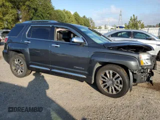 2017 GMC Terrain Denali z VIN 2GKFLVE37H6295543, wystawiony jako Copart lot #65916084 z przebiegiem Nie podano mil oraz Szkoda całkowita • Salvage title. Historia ofert i sprzedaży dostępna na DreamBid. Obrazek 4.