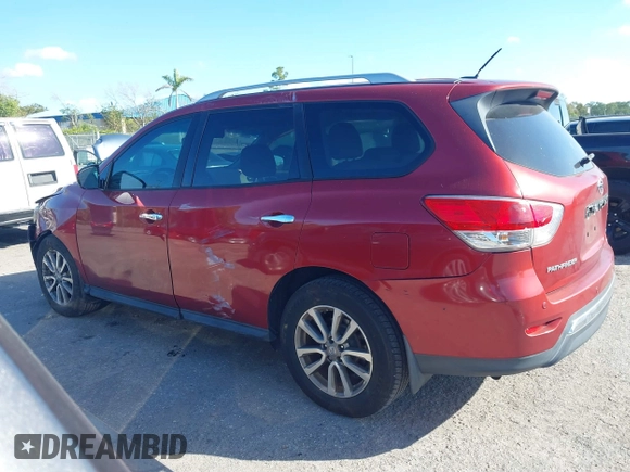 2016 Nissan Pathfinder S with VIN 5N1AR2MN7GC600949, listed as a IAAI auction lot 41261906 with 173,787 mi miles and . Bid and sale history available at DreamBid. Image 14.