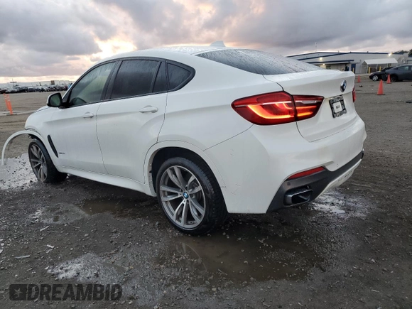 2016 BMW X6 sDrive35i with VIN 5UXKU0C58G0F93560, listed as a Copart auction lot 78470023 with 81,222 mi miles. Bid and sale history available at carsss.com. Image 2.
