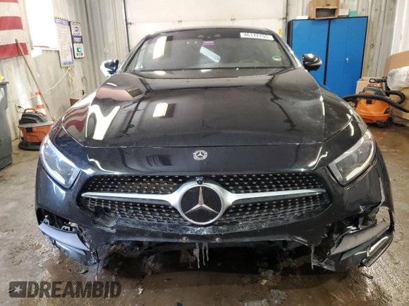 2019 Mercedes-Benz CLS with VIN WDD2J5KB3KA028296, listed as a Copart auction lot 46172755 with 64,156 mi miles and Salvage Title. Bid and sale history available at carsss.com. Image 5.