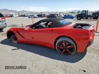 2014 Chevrolet Corvette 1LT z VIN 1G1YB3D70E5112838, wystawiony jako Copart lot #53850505 z przebiegiem Nie podano mil oraz Szkoda całkowita • Salvage title. Historia ofert i sprzedaży dostępna na DreamBid. Obrazek 2.