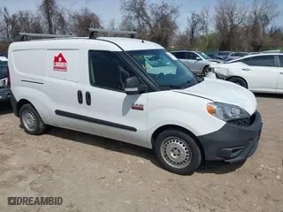 2017 Ram ProMaster City Cargo Van Tradesman with VIN ZFBERFAB7H6F14411, listed as a IAAI auction lot 41929544 with 318,038 mi miles. Bid and sale history available at carsss.com. Image 1.