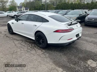 2019 Mercedes-Benz AMG GT 53 z VIN WDD7X6BB3KA004106, wystawiony jako Copart lot #55796485 z przebiegiem 54 825 mil mil oraz Tytuł czysty. Historia ofert i sprzedaży dostępna na DreamBid. Obrazek 2.