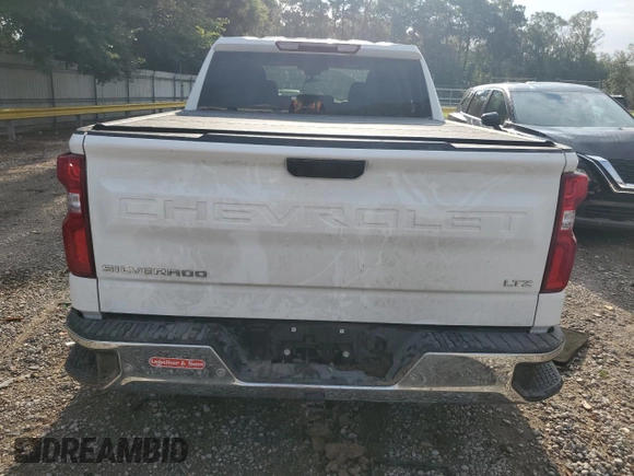 2024 Chevrolet Silverado 1500 LTZ with VIN 1GCUDGEDXRZ262224, listed as a Copart auction lot 67531464 with Not Provided miles and Salvage Title. Bid and sale history available at DreamBid. Image 6.