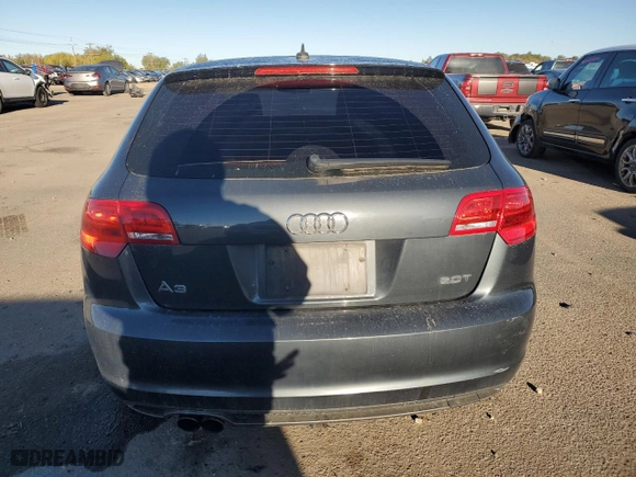 2012 Audi A3 2.0T Premium with VIN WAUBEAFM8CA107495, listed as a Copart auction lot 75949284 with 170468 miles and Salvage Title. Bid and sale history available at carsss.com. Image 6.