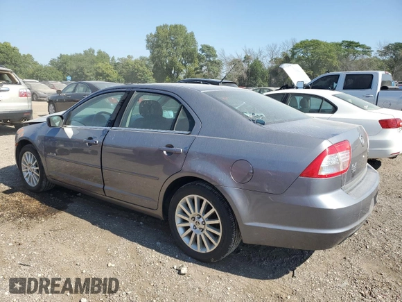 2007 Mercury Milan Premier with VIN 3MEHM08117R653885, listed as a Copart auction lot 68478554 with 121,558 mi miles and Salvage Title. Bid and sale history available at carsss.com. Image 2.