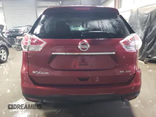 2016 Nissan Rogue SL with VIN 5N1AT2MV9GC770781, listed as a Copart auction lot 45149625 with 89,922 mi miles and Salvage Title. Bid and sale history available at DreamBid. Image 6.