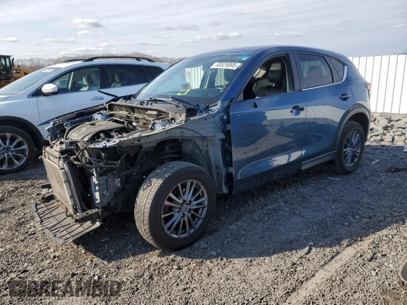 2017 Mazda CX-5 Touring with VIN JM3KFBCL4H0208376, listed as a Copart auction lot 48529895 with 71,689 mi miles and Salvage Title. Bid and sale history available at carsss.com. Image 1.