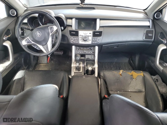 2007 Acura RDX Tech Pkg with VIN 5J8TB18567A007828, listed as a Copart auction lot 70333124 with 252,252 mi miles and Salvage Title. Bid and sale history available at carsss.com. Image 8.