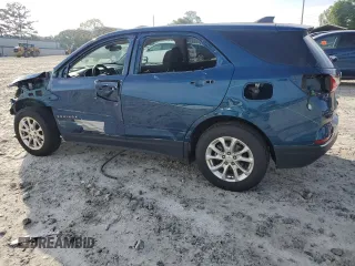 2021 Chevrolet Equinox LT with VIN 3GNAXKEV9ML386515, listed as a Copart auction lot 53564645 with 110,722 mi miles and Salvage title. Bid and sale history available at DreamBid. Image 2.