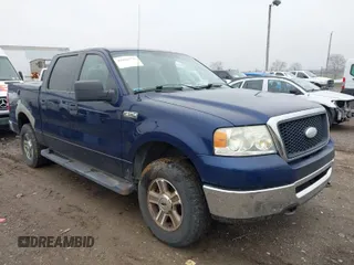 2008 Ford F-150 XL with VIN 1FTRW14W98FB93333, listed as a IAAI auction lot 41986773 with 167,637 mi miles. Bid and sale history available at carsss.com. Image 1.