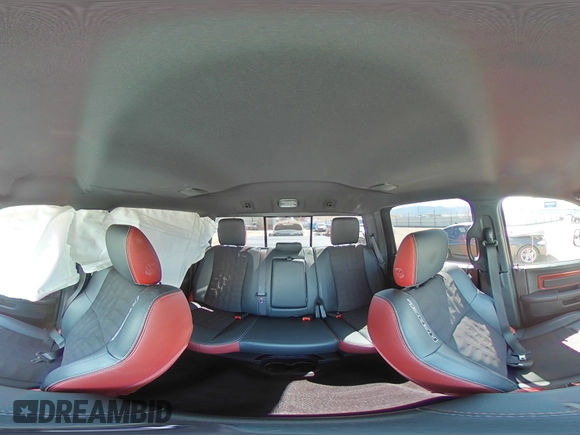 2017 Ram 1500 Rebel with VIN 1C6RR7YTXHS573922, listed as a Copart auction lot 55161855 with 53,516 mi miles and Salvage title. Bid and sale history available at DreamBid. Image 14.