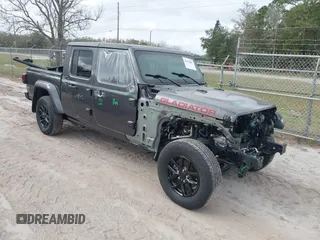 2022 Jeep Gladiator Texas Trail with VIN 1C6HJTAG0NL162804, listed as a IAAI auction lot 41524087 with 17,652 mi miles. Bid and sale history available at carsss.com. Image 1.