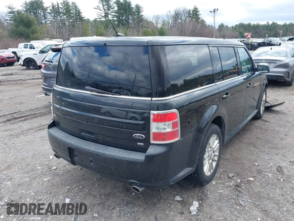 2013 Ford Flex SEL with VIN 2FMHK6C89DBD35498, listed as a IAAI auction lot 41869515 with 147,684 mi miles. Bid and sale history available at carsss.com. Image 4.