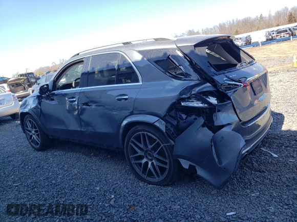 2021 Mercedes-Benz GLE 53 AMG z VIN 4JGFB6BB0MA506784, wystawiony jako Copart lot #47267345 z przebiegiem 106 191 mil mil oraz Szkoda całkowita • Salvage title. Historia ofert i sprzedaży dostępna na DreamBid. Obrazek 2.