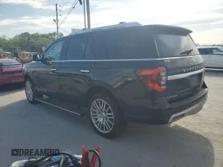 2022 Ford Expedition Platinum with VIN 1FMJU1MT4NEA39649, listed as a Copart auction lot 52614555 with 44,544 mi miles and Salvage title. Bid and sale history available at DreamBid. Image 2.