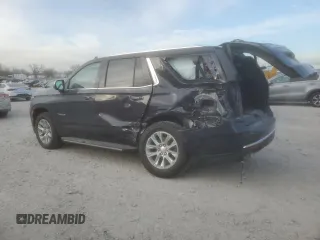 2023 Chevrolet Tahoe Premier with VIN 1GNSCSKD4PR563710, listed as a Copart auction lot 84965394 with 17,528 mi miles and Salvage title. Bid and sale history available at DreamBid. Image 2.