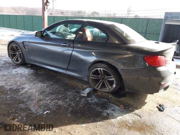 2017 BMW M4 with VIN WBS3U9C55HP970922, listed as a IAAI auction lot 41405271 with 61,953 mi miles. Bid and sale history available at carsss.com. Image 3.