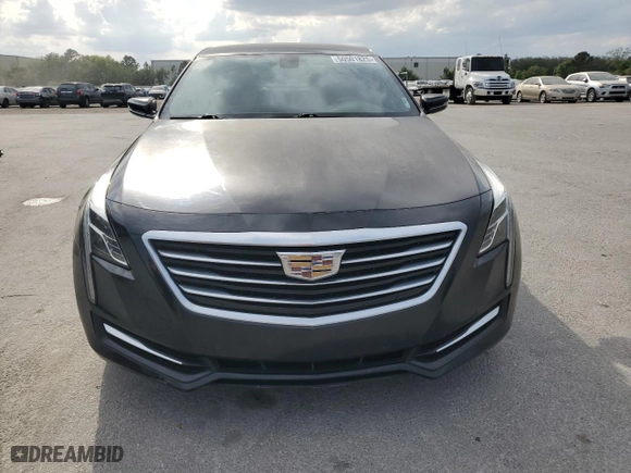 2018 Cadillac CT6 RWD with VIN 1G6KA5RX1JU100477, listed as a Copart auction lot 50501825 with NaN miles and Salvage Title. Bid and sale history available at carsss.com. Image 5.