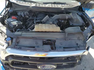 2021 Ford F-150 XL with VIN 1FTFW1E50MFA32128, listed as a Copart auction lot 56423385 with 88,965 mi miles and Salvage title. Bid and sale history available at DreamBid. Image 12.