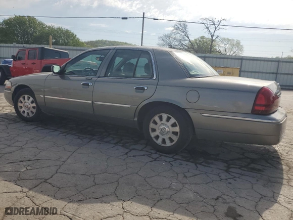 2004 Mercury Grand Marquis LS Premium with VIN 2MEHM75W14X602571, listed as a Copart auction lot 53427295 with 67,423 mi miles and Salvage Title. Bid and sale history available at carsss.com. Image 2.