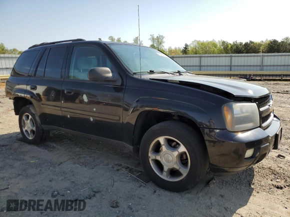 2008 Chevrolet TrailBlazer LT w/3LT with VIN 1GNDT13S082225814, listed as a Copart auction lot 52769295 with 155,368 mi miles and Salvage Title. Bid and sale history available at carsss.com. Image 4.