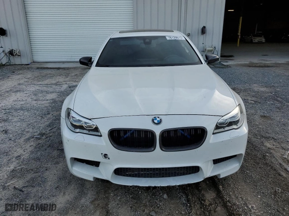 2016 BMW M5 with VIN WBSFV9C56GD595472, listed as a Copart auction lot 78139613 with 52,135 mi miles. Bid and sale history available at carsss.com. Image 5.