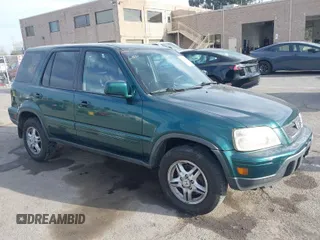 2000 Honda CR-V SE with VIN JHLRD1878YS017229, listed as a IAAI auction lot 41573475 with 195,739 mi miles. Bid and sale history available at carsss.com. Image 1.