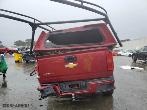 2018 Chevrolet Colorado 4WD Z71 with VIN 1GCPTDE1XJ1126831, listed as a Copart auction lot 84894144 with 0 mi miles and Non Repairable. Bid and sale history available at carsss.com. Image 6.