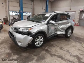 2014 Toyota RAV4 Limited with VIN JTMDFREVXEJ012022, listed as a IAAI auction lot 41562386 with 97,553 mi miles. Bid and sale history available at carsss.com. Image 2.