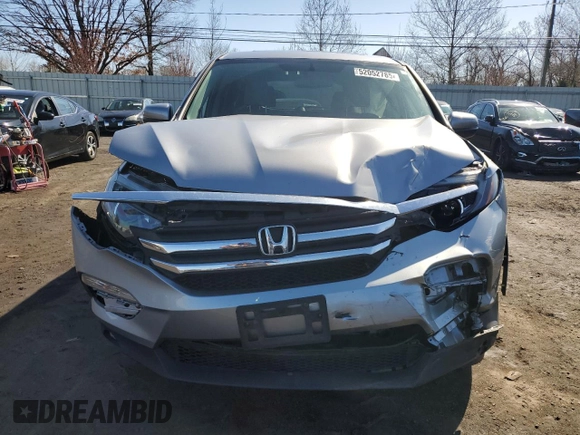 2017 Honda Pilot EX-L with VIN 5FNYF6H54HB103603, listed as a Copart auction lot 52052785 with 117,742 mi miles and Salvage Title. Bid and sale history available at DreamBid. Image 5.