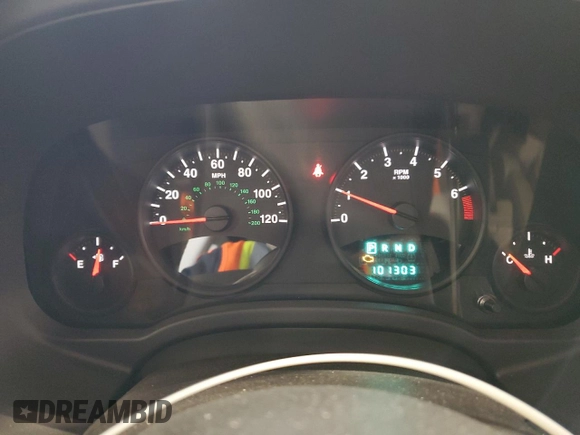 2011 Jeep Patriot Latitude with VIN 1J4NF1GB7BD222512, listed as a Copart auction lot 53211475 with 101,303 mi miles and Clean Title. Bid and sale history available at DreamBid. Image 9.