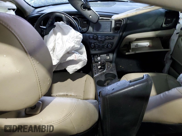 2013 Kia Optima EX с VIN 5XXGN4A70DG239393, выставлен на аукционе Copart как лот 41923615 с пробегом Не указан миль и Списание • Salvage title. История ставок и продаж доступна на DreamBid. Изображение 8.