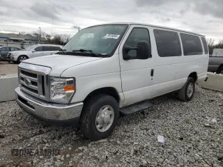 2009 Ford Econoline Passenger XL with VIN 1FDSS31L09DA70659, listed as a Copart auction lot 79976884 with 221,222 mi miles and Clean Title. Bid and sale history available at carsss.com. Image 1.