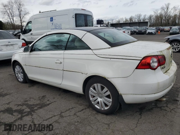 2008 Volkswagen Eos Turbo with VIN WVWBA71F88V001428, listed as a Copart auction lot 50456105 with 144,807 mi miles and Clean title. Bid and sale history available at DreamBid. Image 2.