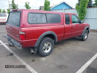 2002 Ford Ranger XL Fleet with VIN 1FTZR45E62PA64417, listed as a IAAI auction lot 42296243 with 153,667 mi miles and . Bid and sale history available at DreamBid. Image 4.