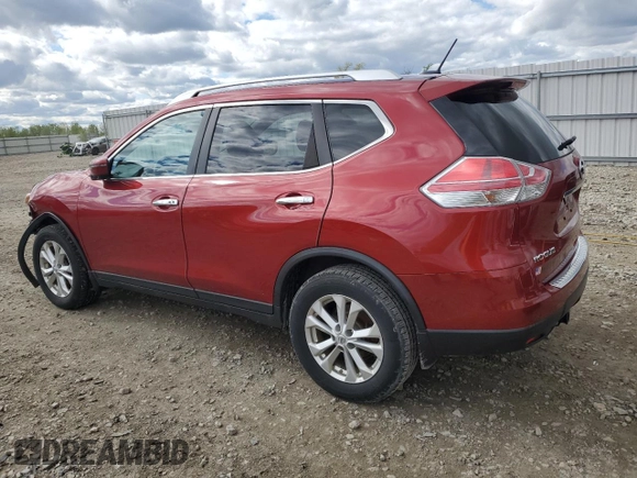 2016 Nissan Rogue SV z VIN KNMAT2MV1GP608320, wystawiony jako Copart lot #57492415 z przebiegiem 121 259 mil mil oraz Nie do naprawy • Non repairable. Historia ofert i sprzedaży dostępna na DreamBid. Obrazek 2.