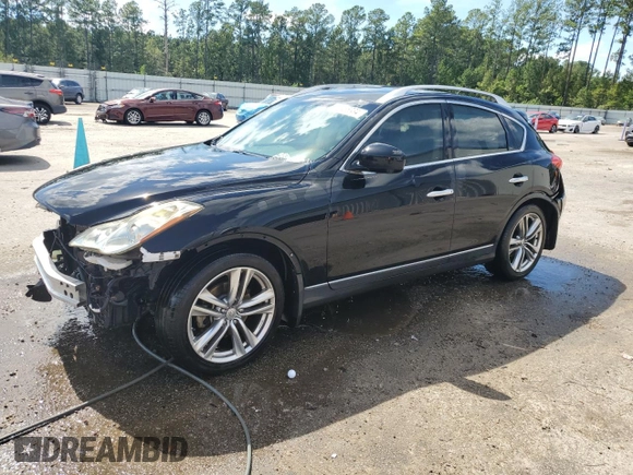 2012 Infiniti EX Journey with VIN JN1AJ0HR4CM451680, listed as a Copart auction lot 73155334 with 189,704 mi miles and Salvage Title. Bid and sale history available at DreamBid. Image 1.