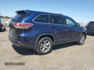 2014 Toyota Highlander LE z VIN 5TDBKRFH2ES070222, wystawiony jako Copart lot #52107425 z przebiegiem 160 610 mil mil oraz Szkoda całkowita • Salvage title. Historia ofert i sprzedaży dostępna na DreamBid. Obrazek 3.