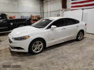 2018 Ford Fusion Hybrid SE with VIN 3FA6P0LU8JR117353, listed as a Copart auction lot 49274445 with 89,615 mi miles and Non Repairable. Bid and sale history available at carsss.com. Image 1.