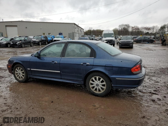 2005 Hyundai Sonata GLS with VIN KMHWF35H85A159077, listed as a Copart auction lot 51753525 with 113,192 mi miles and Salvage Title. Bid and sale history available at carsss.com. Image 2.