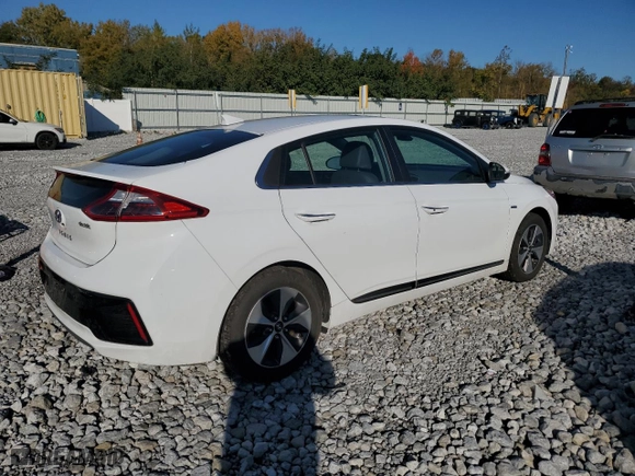 2019 Hyundai Ioniq Electric Limited with VIN KMHC05LH5KU047494, listed as a Copart auction lot 75689694 with 65,532 mi miles and Salvage Title. Bid and sale history available at carsss.com. Image 3.