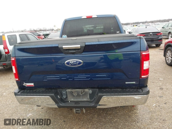 2020 Ford F-150 XL with VIN 1FTEW1CP9LKD49119, listed as a IAAI auction lot 41554139 with 117,592 mi miles. Bid and sale history available at carsss.com. Image 16.
