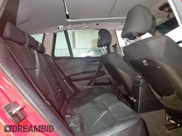 2007 BMW X3 3.0si with VIN WBXPC934X7WF04450, listed as a Copart auction lot 55164075 with 134,911 mi miles and Salvage title. Bid and sale history available at DreamBid. Image 11.