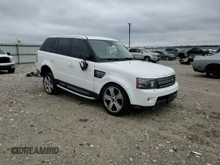 2012 Land Rover Range Rover Sport SC with VIN SALSH2E45CA726713, listed as a Copart auction lot 83994934 with 84,010 mi miles and Salvage Title. Bid and sale history available at carsss.com. Image 12.