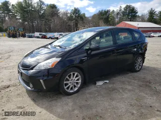 2014 Toyota Prius v Two with VIN JTDZN3EU0E3298576, listed as a Copart auction lot 49317775 with NaN miles and Clean Title. Bid and sale history available at carsss.com. Image 1.