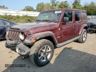 2022 Jeep Wrangler Unlimited Sahara Altitude with VIN 1C4HJXEG6NW117231, listed as a Copart auction lot 71226934 with 36,897 mi miles and Clean title. Bid and sale history available at DreamBid. Image 1.